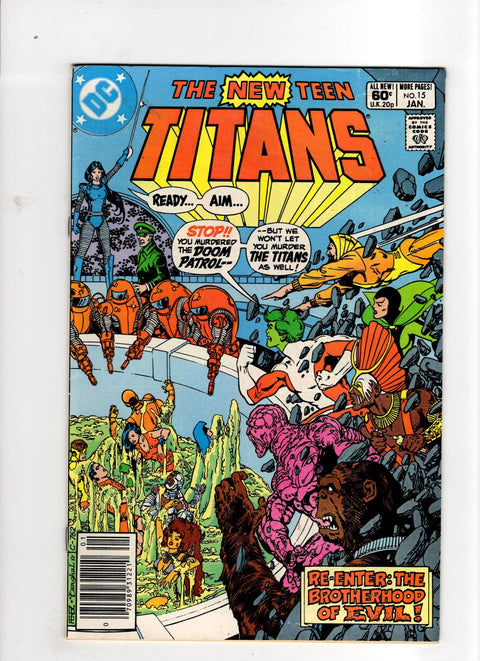 The New Teen Titans, Vol. 1 #15 (1982)      Buy & Sell Comics Online Comic Shop Toronto Canada