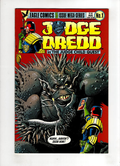 Judge Dredd in The Judge Child Quest #1 (1984)     Buy & Sell Comics Online Comic Shop Toronto Canada