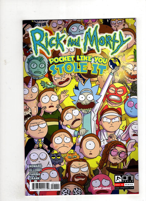 Rick and Morty: Pocket Like You Stole It #1 (Cvr A) (2017) Marc Ellerby  A Marc Ellerby  Buy & Sell Comics Online Comic Shop Toronto Canada