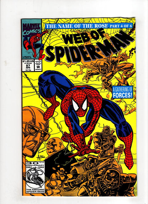 Web of Spider-Man, Vol. 1 #87 (1992)      Buy & Sell Comics Online Comic Shop Toronto Canada