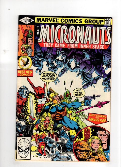 Micronauts, Vol. 1 #15 (1979)      Buy & Sell Comics Online Comic Shop Toronto Canada