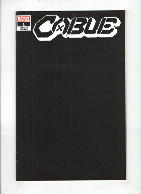 Cable, Vol. 4 #1 (Cvr F) (2020) Variant Black Blank  F Variant Black Blank  Buy & Sell Comics Online Comic Shop Toronto Canada