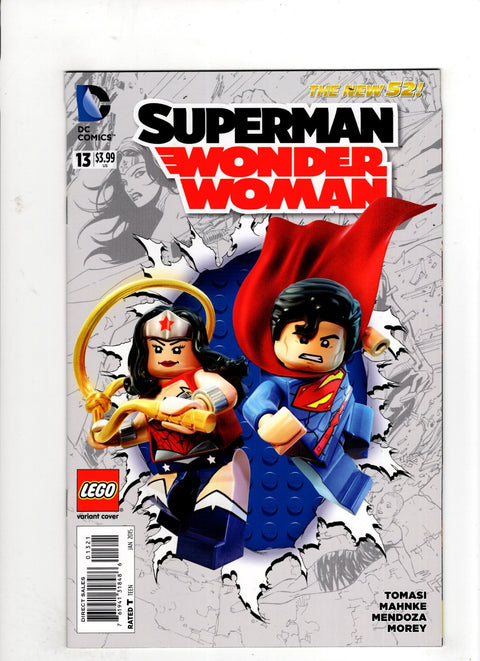 Superman / Wonder Woman #13 (Cvr B) (2014) LEGO Variant  B LEGO Variant  Buy & Sell Comics Online Comic Shop Toronto Canada