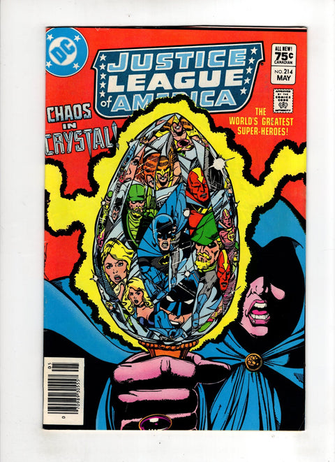 Justice League of America, Vol. 1 #214 (1983) Canadian Price Variant  Canadian Price Variant  Buy & Sell Comics Online Comic Shop Toronto Canada