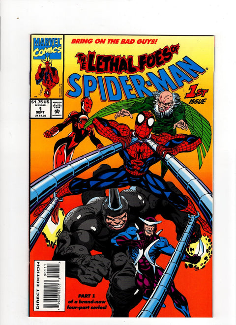 The Lethal Foes of Spider-Man #1 (1993)      Buy & Sell Comics Online Comic Shop Toronto Canada