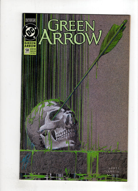 Green Arrow, Vol. 2 #58 (1992)     Buy & Sell Comics Online Comic Shop Toronto Canada