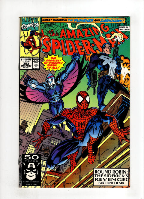 The Amazing Spider-Man, Vol. 1 #353 (Cvr A) (1991)  A   Buy & Sell Comics Online Comic Shop Toronto Canada
