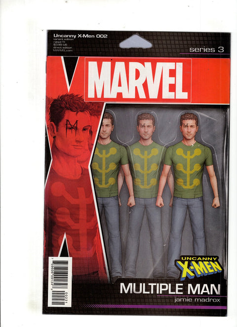 Uncanny X-Men, Vol. 5 #2 (Cvr C) (2018) Variant John Tyler Christopher Action Figure  C Variant John Tyler Christopher Action Figure  Buy & Sell Comics Online Comic Shop Toronto Canada