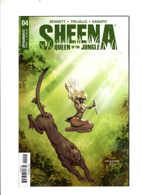 Sheena (Dynamite Entertainment) #4 (Cvr A) (2017) Moritat  A Moritat  Buy & Sell Comics Online Comic Shop Toronto Canada