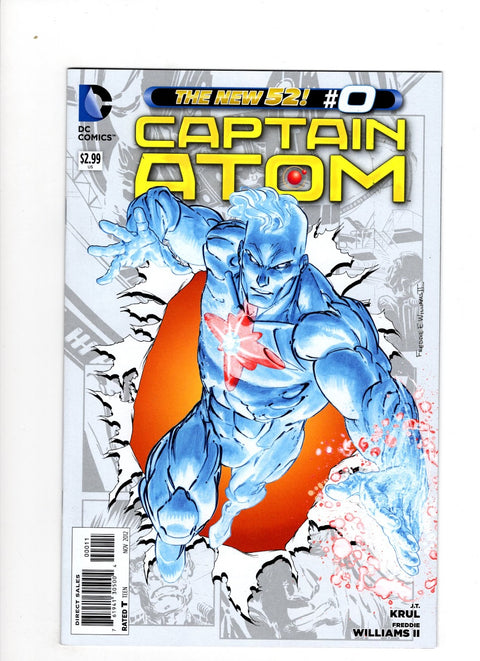 Captain Atom, Vol. 4 #0 (2012)      Buy & Sell Comics Online Comic Shop Toronto Canada