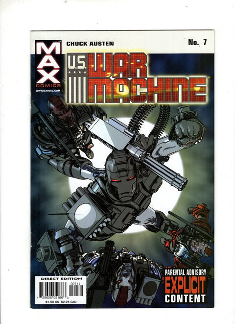 U.S. War Machine #7 (2001)      Buy & Sell Comics Online Comic Shop Toronto Canada