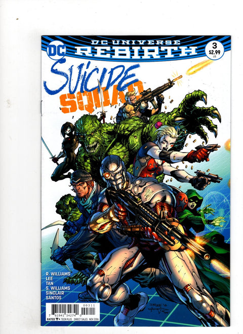 Suicide Squad, Vol. 4 #3 (Cvr A) (2016) Jim Lee  A Jim Lee  Buy & Sell Comics Online Comic Shop Toronto Canada
