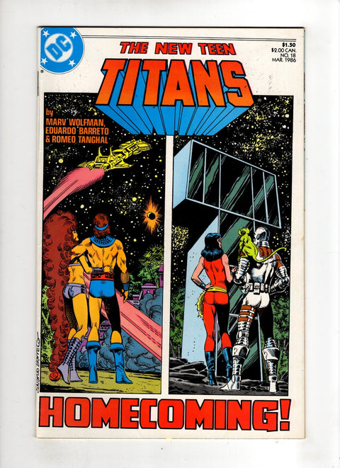 The New Teen Titans, Vol. 2 #18 (1986)     Buy & Sell Comics Online Comic Shop Toronto Canada