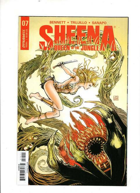 Sheena (Dynamite Entertainment) #7 (Cvr B) (2018) Jan Duursema & Sian Mandrake  B Jan Duursema & Sian Mandrake  Buy & Sell Comics Online Comic Shop Toronto Canada