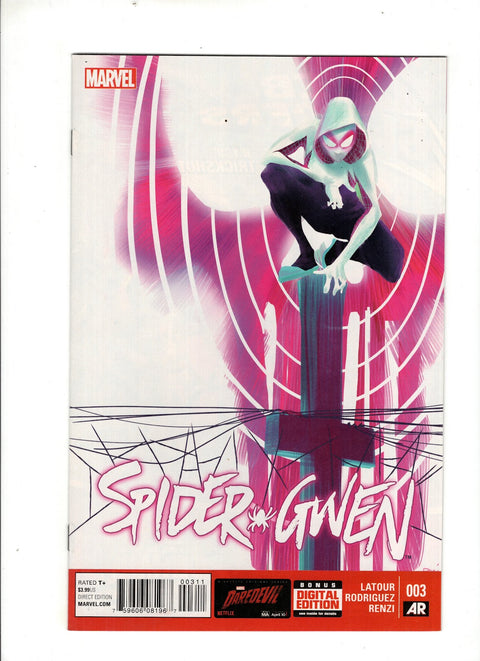 Spider-Gwen, Vol. 1 #3 (Cvr A) (2015) Robbi Rodriguez	Regular  A Robbi Rodriguez	Regular  Buy & Sell Comics Online Comic Shop Toronto Canada