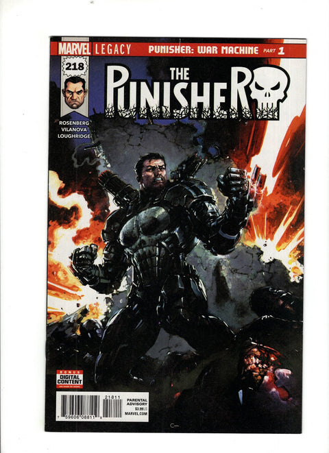 The Punisher, Vol. 11 #218 (Cvr A) (2017) Clayton Crain  A Clayton Crain  Buy & Sell Comics Online Comic Shop Toronto Canada