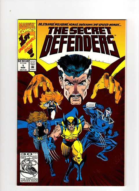 The Secret Defenders #1 (1993)      Buy & Sell Comics Online Comic Shop Toronto Canada