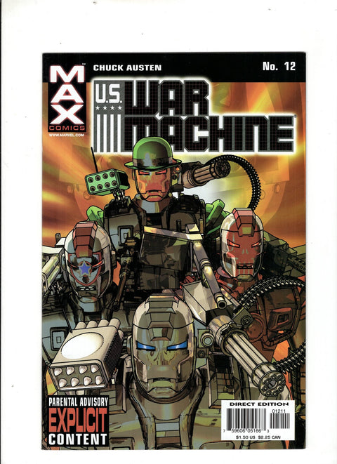 U.S. War Machine #12 (2002)      Buy & Sell Comics Online Comic Shop Toronto Canada