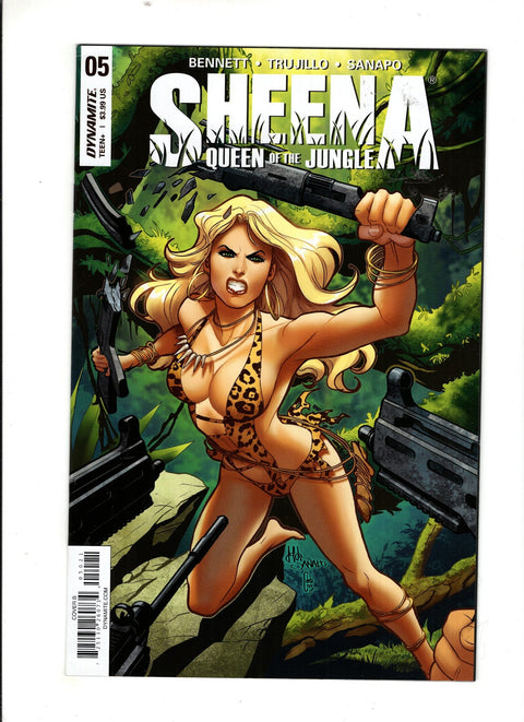 Sheena (Dynamite Entertainment) #5 (Cvr B) (2018) Maria Sanapo  B Maria Sanapo  Buy & Sell Comics Online Comic Shop Toronto Canada