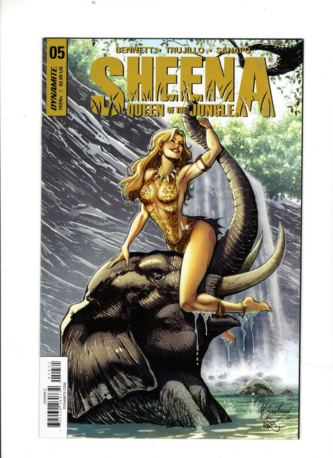 Sheena (Dynamite Entertainment) #5 (Cvr C) (2018) Marco Santucci & Mariacristina Federico  C Marco Santucci & Mariacristina Federico  Buy & Sell Comics Online Comic Shop Toronto Canada