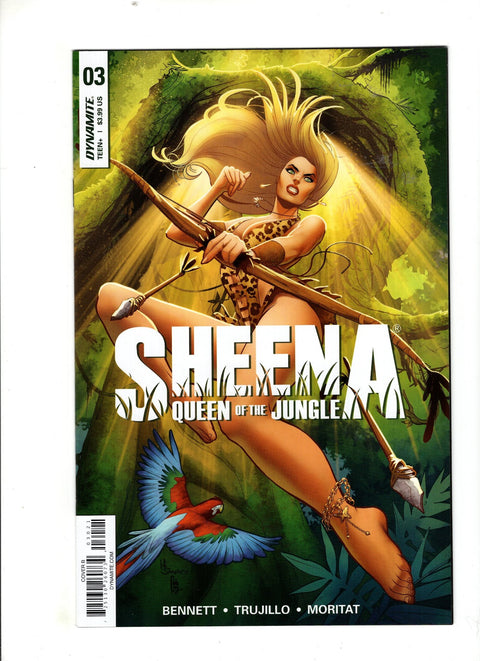 Sheena (Dynamite Entertainment) #3 (Cvr B) (2017) Variant Maria Sanapo  B Variant Maria Sanapo  Buy & Sell Comics Online Comic Shop Toronto Canada