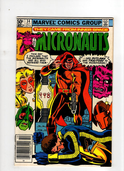 Micronauts, Vol. 1 #34 (1981)      Buy & Sell Comics Online Comic Shop Toronto Canada