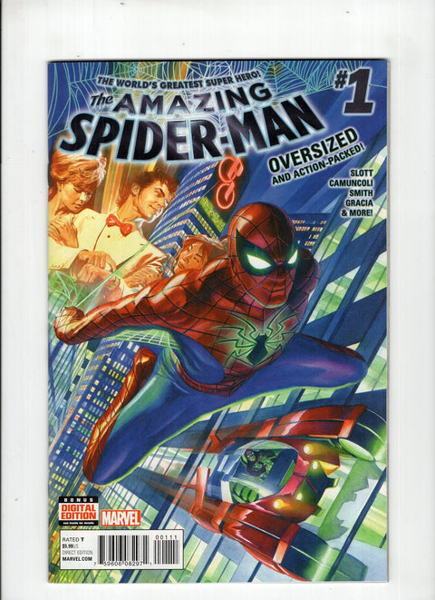 The Amazing Spider-Man, Vol. 4 #1 (Cvr A) (2015) Alex Ross  A Alex Ross  Buy & Sell Comics Online Comic Shop Toronto Canada