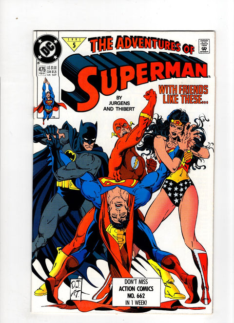The Adventures of Superman, Vol. 1 #475 (1991)      Buy & Sell Comics Online Comic Shop Toronto Canada