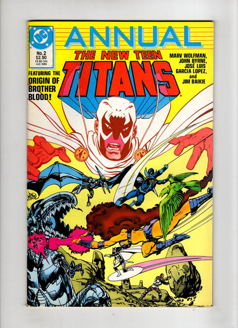 The New Teen Titans, Vol. 2 Annual #2 (1986)     Buy & Sell Comics Online Comic Shop Toronto Canada