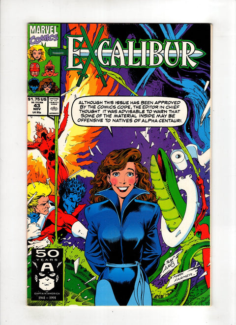 Excalibur, Vol. 1 #43 (Cvr A) (1991)  A   Buy & Sell Comics Online Comic Shop Toronto Canada
