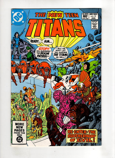The New Teen Titans, Vol. 1 #15 (1981)     Buy & Sell Comics Online Comic Shop Toronto Canada