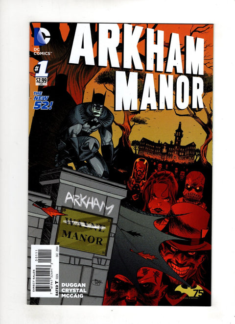 Arkham Manor #1 (Cvr A) (2014)  A   Buy & Sell Comics Online Comic Shop Toronto Canada