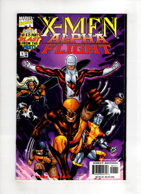 X-Men / Alpha Flight, Vol. 2 #1 (1998)     Buy & Sell Comics Online Comic Shop Toronto Canada