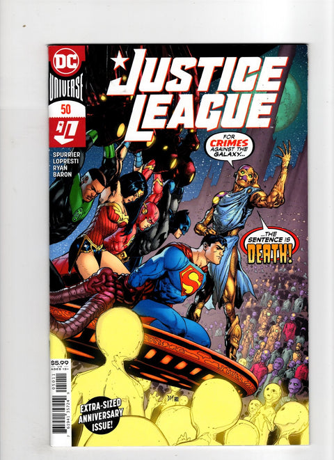 Justice League, Vol. 3 #50 (Cvr A) (2020) Doug Mahnke  A Doug Mahnke  Buy & Sell Comics Online Comic Shop Toronto Canada