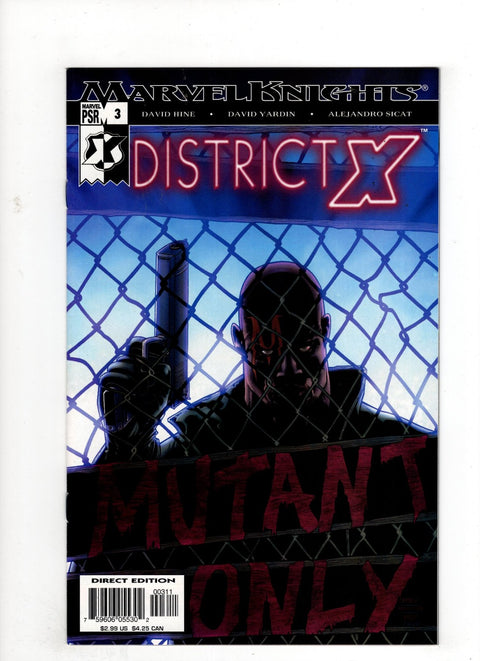District X #3 (2004)      Buy & Sell Comics Online Comic Shop Toronto Canada