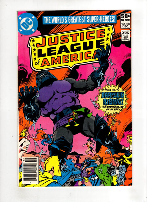 Justice League of America, Vol. 1 #185 (1980) Newsstand Edition  Newsstand Edition  Buy & Sell Comics Online Comic Shop Toronto Canada