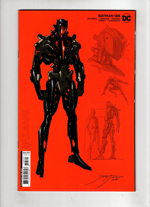 Batman, Vol. 3 #125 (Cvr M) (2022) Jorge Jimenez Design Variant M Jorge Jimenez Design Variant  Buy & Sell Comics Online Comic Shop Toronto Canada