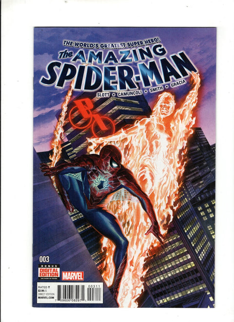 The Amazing Spider-Man, Vol. 4 #3 (Cvr A) (2015) Alex Ross  A Alex Ross  Buy & Sell Comics Online Comic Shop Toronto Canada