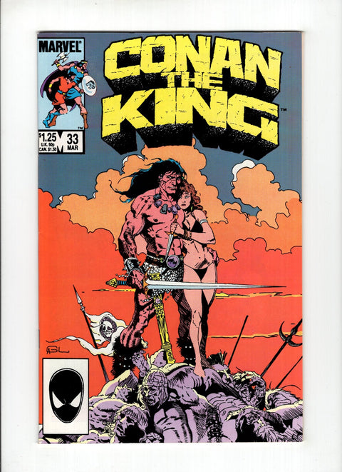 King Conan / Conan the King #33 (1986)      Buy & Sell Comics Online Comic Shop Toronto Canada