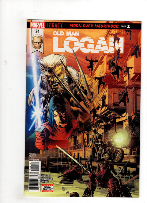 Old Man Logan, Vol. 2 #34 (2018) Mike Deodato Jr.   Mike Deodato Jr.  Buy & Sell Comics Online Comic Shop Toronto Canada