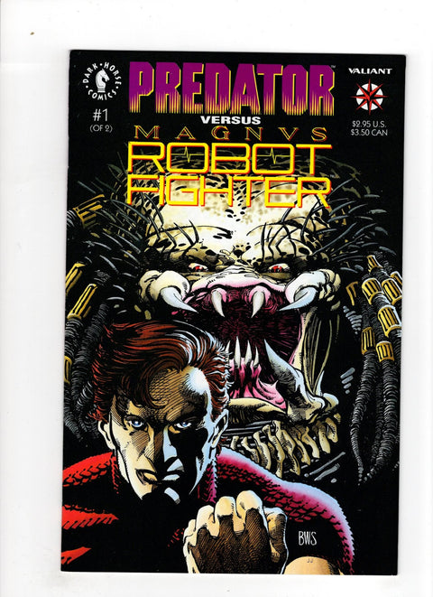 Predator versus Magnus, Robot Fighter #1 (1992)      Buy & Sell Comics Online Comic Shop Toronto Canada