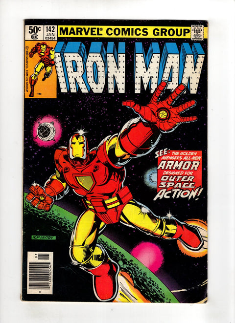 Iron Man, Vol. 1 #142 (1980) Newsstand Edition  Newsstand Edition  Buy & Sell Comics Online Comic Shop Toronto Canada
