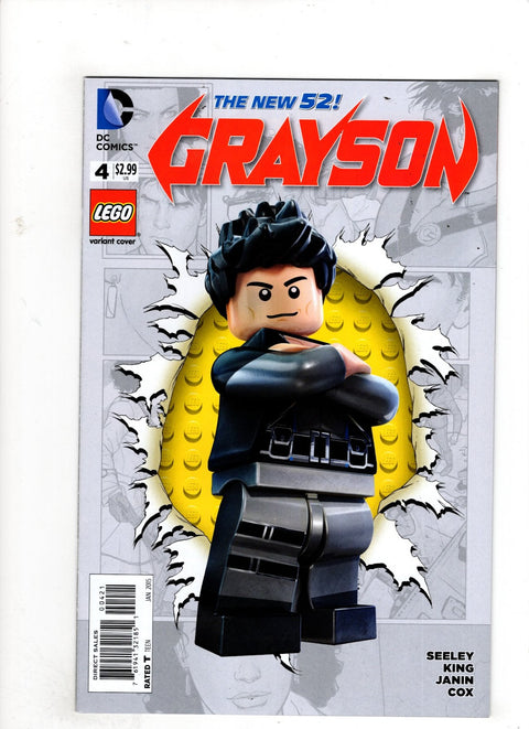 Grayson #4 (Cvr B) (2014) LEGO Variant  B LEGO Variant  Buy & Sell Comics Online Comic Shop Toronto Canada