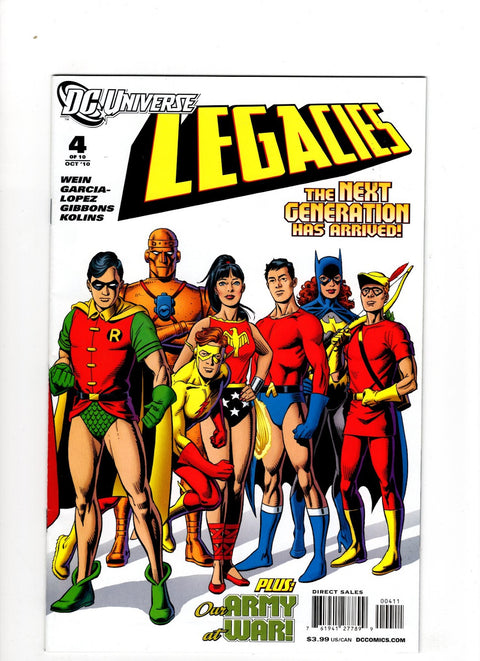 DC Universe: Legacies #4 (Cvr A) (2010) Jose Luis Garcia-lopez & Dave Gibbons  A Jose Luis Garcia-lopez & Dave Gibbons  Buy & Sell Comics Online Comic Shop Toronto Canada