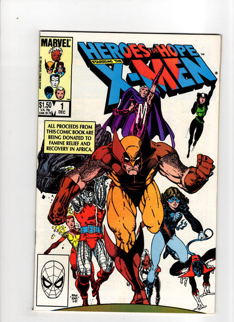 Heroes for Hope starring the X-Men #1 (1985)      Buy & Sell Comics Online Comic Shop Toronto Canada