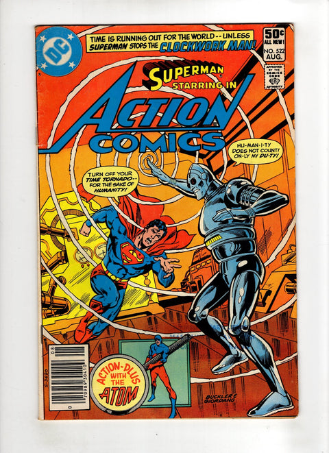 Action Comics, Vol. 1 #522 (1981) Newsstand Edition  Newsstand Edition  Buy & Sell Comics Online Comic Shop Toronto Canada