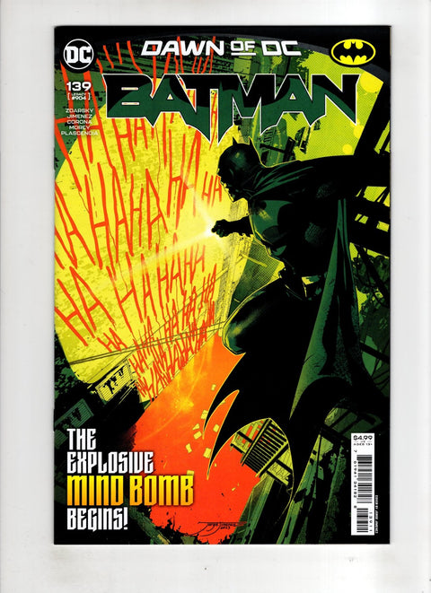 Batman, Vol. 3 #139 (Cvr A) (2023) Jorge Jiménez A Jorge Jiménez  Buy & Sell Comics Online Comic Shop Toronto Canada