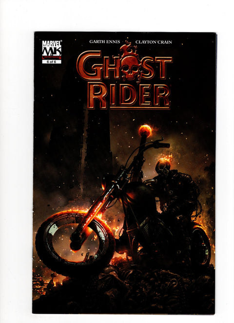 Ghost Rider, Vol. 4 #6 (2006) Clayton Crain   Clayton Crain  Buy & Sell Comics Online Comic Shop Toronto Canada