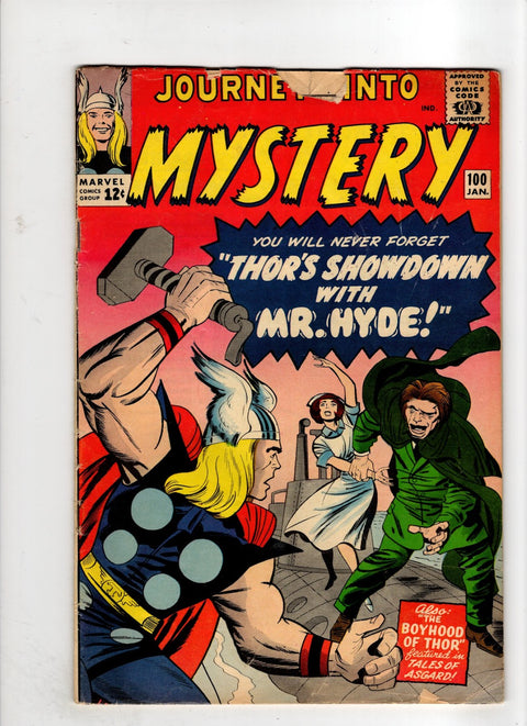 Journey Into Mystery, Vol. 1 #100 (1963) 1st app. Thor & Loki as children     Buy & Sell Comics Online Comic Shop Toronto Canada