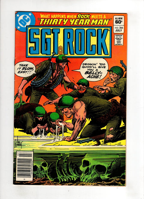 Sgt. Rock, Vol. 1 #366 (1982) Newsstand Edition  Newsstand Edition  Buy & Sell Comics Online Comic Shop Toronto Canada